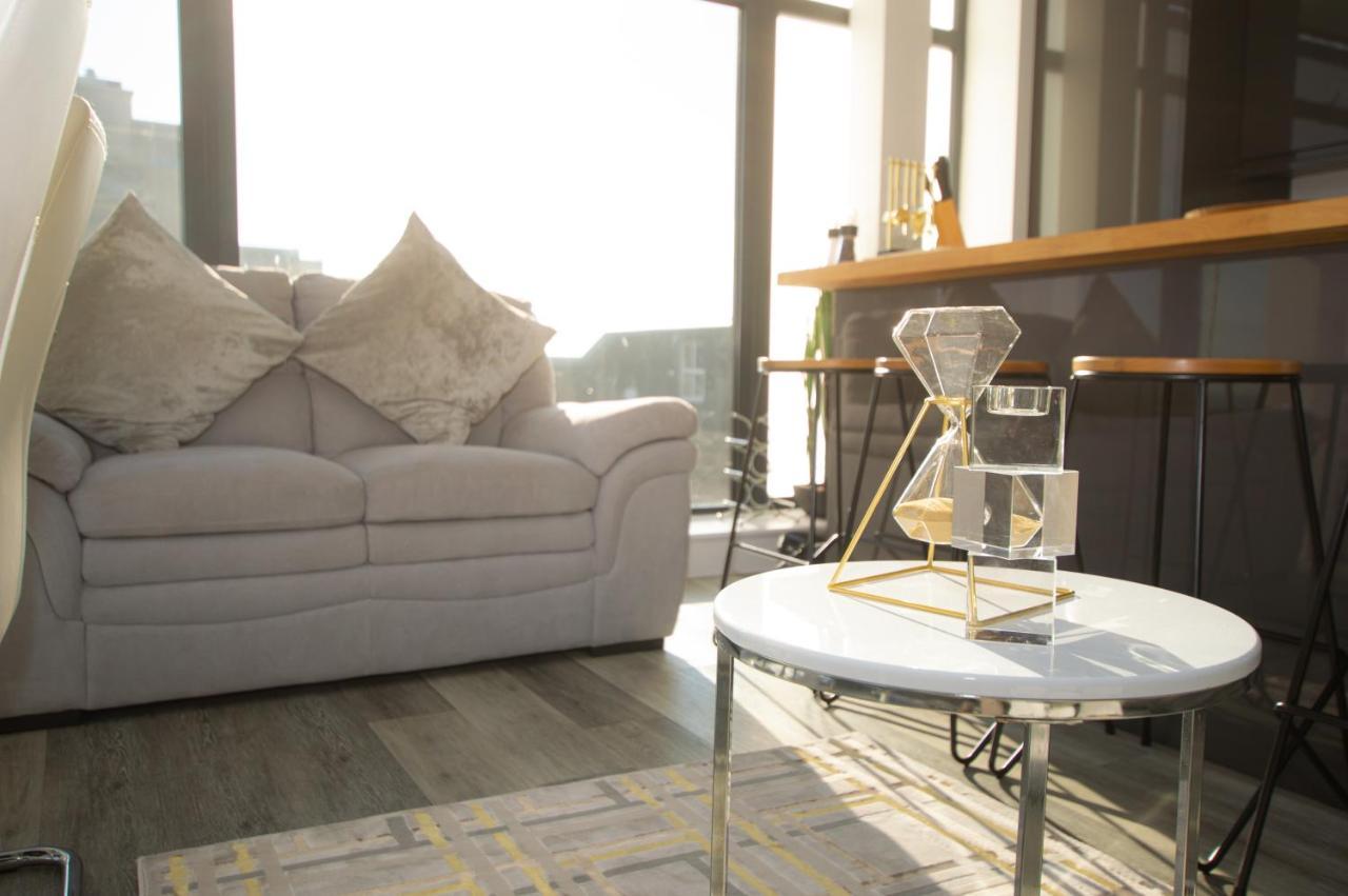 * Panoramic Penthouse With Sea & City Views Bournemouth Buitenkant foto