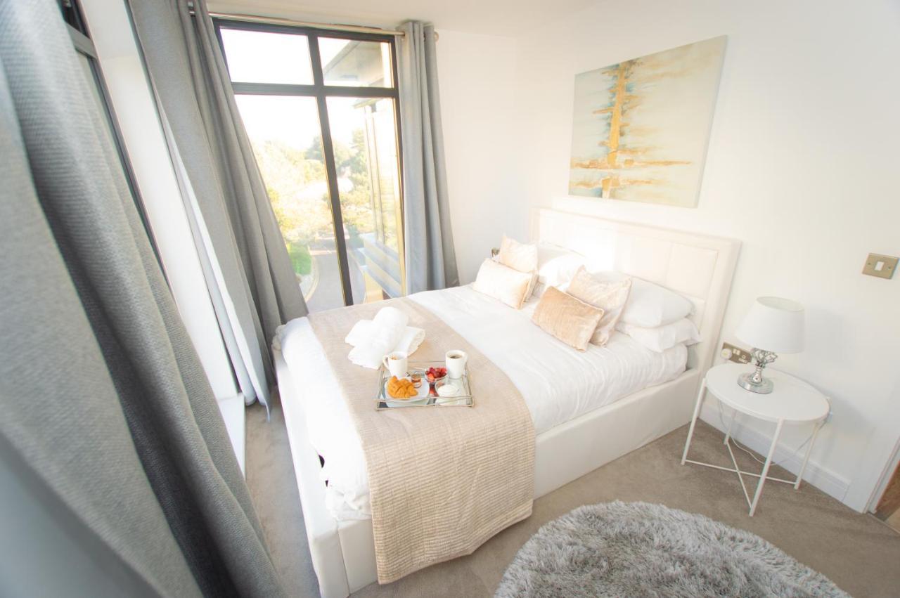 * Panoramic Penthouse With Sea & City Views Bournemouth Buitenkant foto