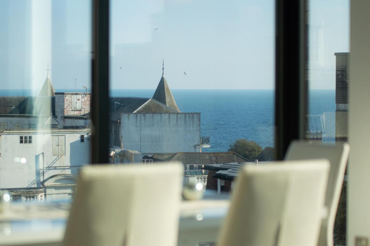 * Panoramic Penthouse With Sea & City Views Bournemouth Buitenkant foto